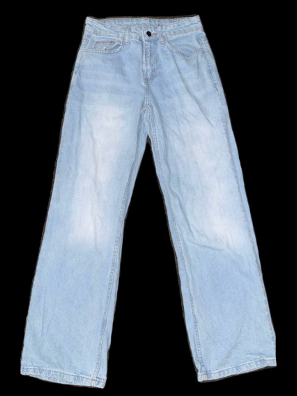 Target Light Wash High-Rise Wide Leg Jeans